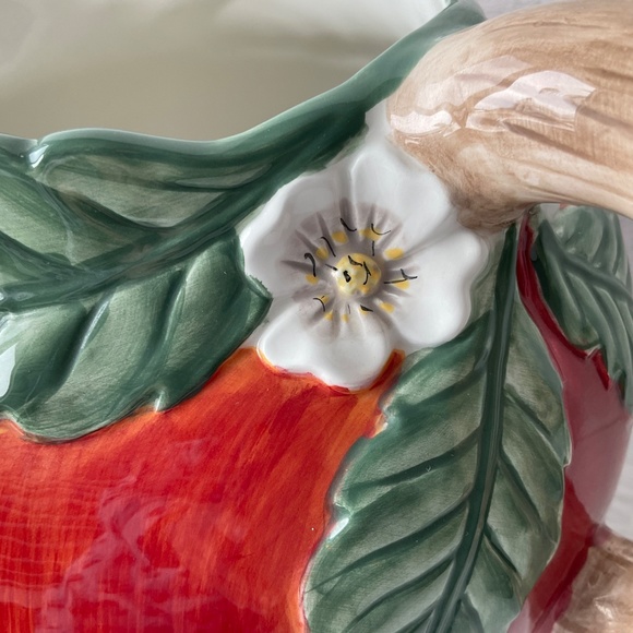 Pfaltzgraff “Delicious” Apple Oversize Water / Juice Serving Pitcher - Picture 9 of 14